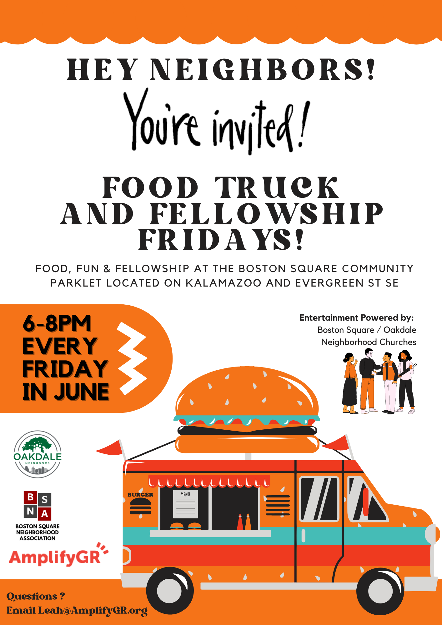 Food Truck and Fellowship Fridays
